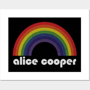 Alice Cooper | Rainbow Vintage Posters and Art